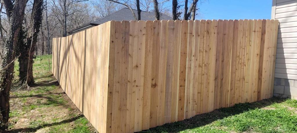 wooden fence